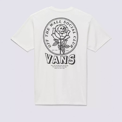 CAMISETA VANS OFF THE WALL SOCIAL CLUB SS TEE MARSHMALLOW | VN0008S0FS8CASA na internet