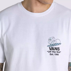 CAMISETA VANS CHECKERBOARD BLOOMING SS TEE WHITE | VN0008SEWHTCASA - LOJA IZZY
