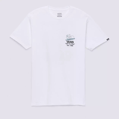 CAMISETA VANS CHECKERBOARD BLOOMING SS TEE WHITE | VN0008SEWHTCASA - loja online