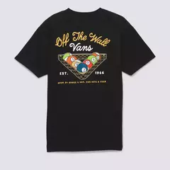 CAMISETA VANS OFF THE WALL POOL CLUB SS TEE BLACK | VN0008SJBLKCASA na internet