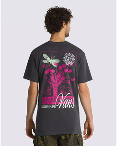 CAMISETA VANS WILDFLOWER PHOTO NEGATIVE VINTAGE SS TEE - ASPHALT | VN0008TD1O7CASA
