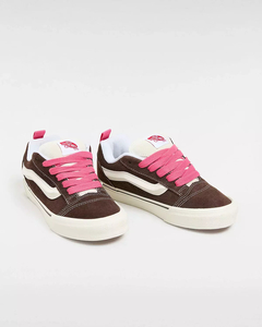 TENIS VANS UA KNU SKOOL RETRO COLOR BROWN/TRUE WHITE | VN0009QCBF2 - loja online