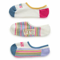 KIT MEIA VANS SCOUT STRIPE CANOODLE - MARSHMALLOW (35/40) | VN000AA0FS8