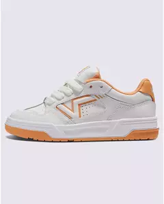 TÊNIS VANS UA UPLAND LEATHER WHITE/ORANGE | VN000D1HZ34 - comprar online
