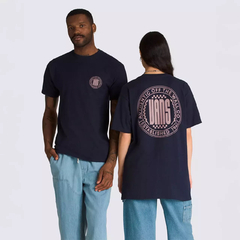 CAMISETA VANS CIRCLE RACER LOCKUP SS NAVY | VN000F54NVYCASA