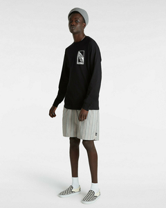CAMISETA MANGA LONGA VANS TECH BOX LS TEE BLACK | VN000G5VBLKCASA na internet