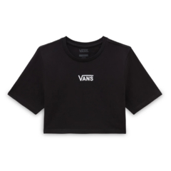 CROPPED VANS FLYING V CREW CROP II BLACK | VN000GFFBLKCASA - loja online