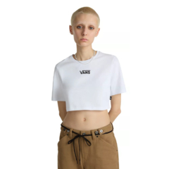 CROPPED VANS FLYING V CREW CROP II WHITE | VN000GFFWHTCASA - LOJA IZZY