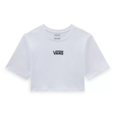 Imagem do CROPPED VANS FLYING V CREW CROP II WHITE | VN000GFFWHTCASA