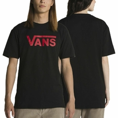 CAMISETA VANS VANS CLASSIC BLACK RACING RED | VN000GGG8CUCASA - comprar online