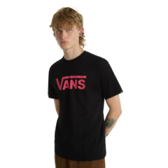 CAMISETA VANS VANS CLASSIC BLACK HONEYSUCKLE |VN000GGGCZBCASA - loja online