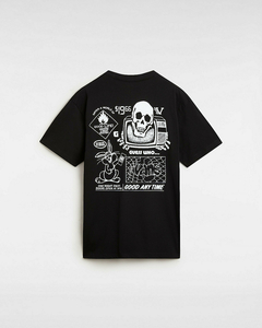 CAMISETA VANS CRAZY EDDY SS BLACK | VN000HFNBLKCASA - loja online