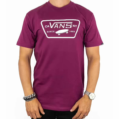 CAMISETA VANS FULL PATCH PURPLE POTION-WHITE | VN000QN8Y96CASA