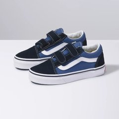TENIS VANS UY OLD SKOOL V NAVY/TRUE WHITE | VN000VHENWD - comprar online
