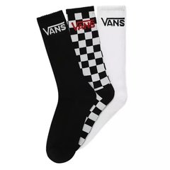 KIT MEIA VANS CLASSIC CREW (40-45, 3PK) BLACK CHECKERBOARD | VN000XSE95Y - comprar online
