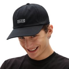 BONE VANS CURVED BILL JOCKEY BLACK | VN0A36IUBLK - LOJA IZZY