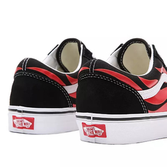 TENIS VANS UA OLD SKOOL (FLAME)BLACK/BLACK/TRUE WHITE | VN0A38G1PHN na internet