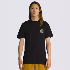 CAMISETA VANS HOLDER ST CLASSIC BLACK LIME GREEN | VN0A3HZFCBKCASA - comprar online