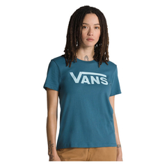 CAMISETA VANS FLYING V CREW TEE VANS TEAL | VN0A3UP4BR4SMUA
