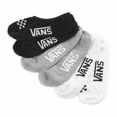 KIT MEIA VANS CLASSIC ASSORTED CANOODLE SORTIDO (30/36 3PK) | VN0A48HI448