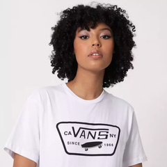 CAMISETA VANS FULL PATCH WHITE | VN0A4A57YB2 - loja online