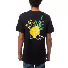CAMISETA VANS MN SUPER BLOOM SS BLACK | VN0A4ROSBLK
