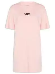 VESTIDO VANS CENTER VEE TEE DRESS ROSE SMOKE | VN0A4RU2BQLSMUA