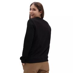 MOLETOM VANS CLASSIC V CREW BLACK | VN0A4S97BLK na internet