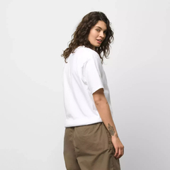 CAMISETA VANS CLASSIC EASY BOX WHITE-TRUE BLUE | VN0A5E81SVICASA - loja online