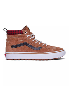 TENIS VANS SK8-Hi MTE-1 PLAID BROWN/BLACK | VN0A5HZYY49