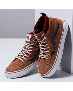 TENIS VANS SK8-Hi MTE-1 PLAID BROWN/BLACK | VN0A5HZYY49 - LOJA IZZY