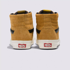 TENIS VANS UA SK8-HI XL NUBUCK HONEY GOLD/BLACK | VN0A5KRYZV4 - LOJA IZZY