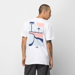 CAMISETA VANS POOL DAYS SS WHITE | VN0A7PLEWHT