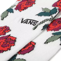 MEIA VANS RED ROSE CREW WHITE (41-45) | VN0A7POGWHT - comprar online