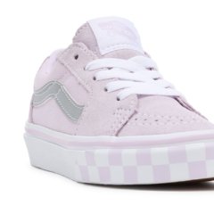 TENIS VANS UY SK8-LOW (REFLECTIVE SIDESTRIPE) CHECKERBOARD/LAVENDER FOG | VN0A7Q5LACA - comprar online