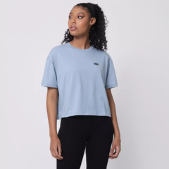 CAMISETA VANS LEFT CHEST LOGO TEE ASHLEY BLUE | VN0A7RSRBD2SMUA