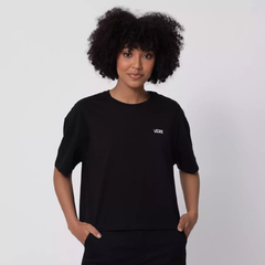 CAMISETA VANS LEFT CHEST LOGO TEE BLACK | VN0A7RSRBLKSMUA