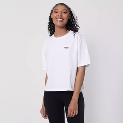 CAMISETA VANS LEFT CHEST LOGO TEE WHITE | VN0A7RSRWHTSMUA