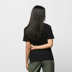 CAMISETA VANS POPPY BOX RELAXED CREW BLACK | VN0A7RTLBLKCASA na internet