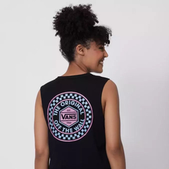 REGATA VANS RAILER TANK BLACK | VN0A7RTPBLKSMUA - comprar online