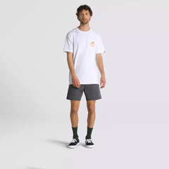 CAMISETA VANS CLASSIC MINI DUAL PALM II SS WHITE-HARVEST PUMPKIN | VN0A7SMYCB8CASA - loja online