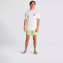 CAMISETA VANS CLASSIC MINI DUAL PALM II SS MARSHMALLOW | VN0A7SMYCN5CASA na internet