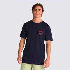 CAMISETA VANS CLASSIC MINI DUAL PALM II SS WHITE-HARVEST PUMPKIN | VN0A7SMYCN9CASA - LOJA IZZY