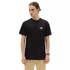 CAMISETA VANS LEFT CHEST LOGO II SS BLACK | VN0A7TLGBLKCASA