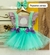 Salopete sereia ( fundo do mar ) 3 meses a 4 anos - Garcia Kids baby
