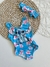 body/maio stitch azul com flores