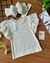 Jardineira Infantil blusa e short Kiki xodó 2 e 3 anos - Garcia Kids baby