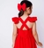 Imagem do Vestido vermelho alfaiataria 1 ao 10 anos medidas na discrição