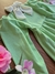 Vestido manga longa Verde vanda Cinti inverno - Garcia Kids baby