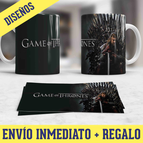 Plantillas para Tazas - Game Of Thrones Modelo 2
